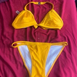 Adorable Shien Yellow Two piece